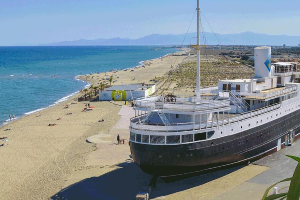 T2 Vue Mer Acces Direct Plage Le Barcarès Zewnętrze zdjęcie